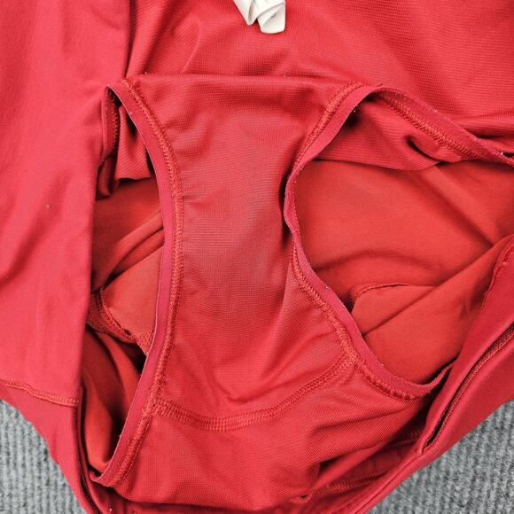Lululemon Speed Up Shorts Womens 10 Red Aloha Hawaii Collection Rare Lined Run - Picture 6 of 9